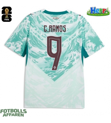 Portugal Goncalo Ramos #9 Bortatröja VM 2026 Kortärmad